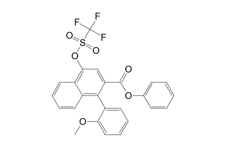 Phenyl 1-(2-Methoxyphenyl)-4-(trifluoromethylsulfonyloxy)-2-naphthoate