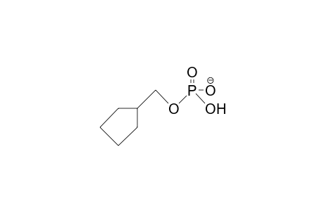 Phosphoric acid, cyclopentylmethyl ester anion