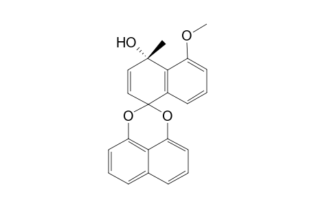 5-Methoxy-4-methylspiro[naphthalene-1,2'-naphtho[1,8-de][1,3]dioxin]-4-ol