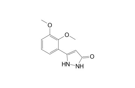 5-(2,3-Dimethoxyphenyl)-1,2-dihydro-3H-pyrazol-3-one