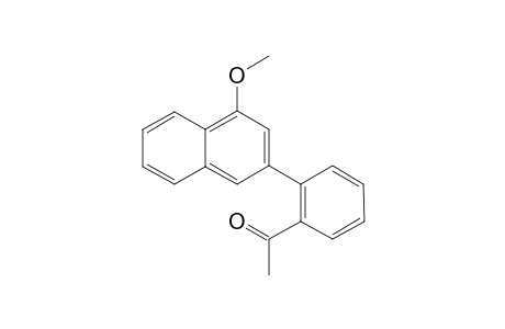 1-[2-(4-Methoxynaphthalen-2-yl)phenyl]ethanone