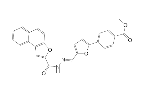 methyl 4-(5-{(E)-[(naphtho[2,1-b]furan-2-ylcarbonyl)hydrazono]methyl}-2-furyl)benzoate