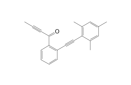 1-(2-(mesitylethynyl)phenyl)but-2-yn-1-one