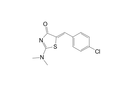(Z)-5-(4-Chlorobenzyliden)-2-(dimethylamino)-1,3-thiazol-4-one