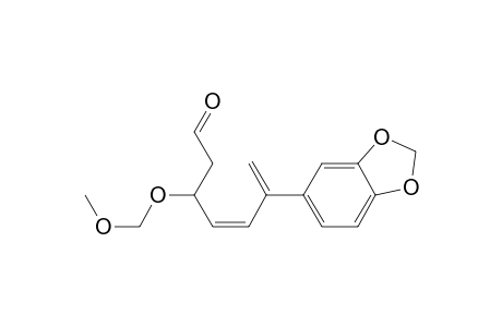 (4Z)-6-(1,3-benzodioxol-5-yl)-3-(methoxymethoxy)hepta-4,6-dienal