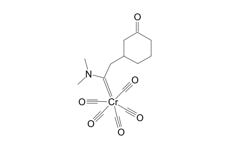 [1-(Dimethylamino)-2-(3-oxocyclohexyl)ethylidene]pentacarbonylchromium(0) complex