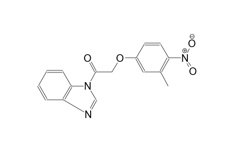1H-benzimidazole, 1-[(3-methyl-4-nitrophenoxy)acetyl]-