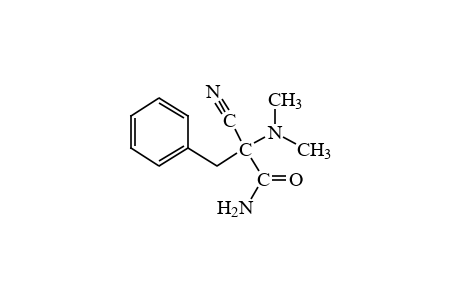 alpha-CYANO-alpha-(DIMETHYLAMINO)HYDROCINNAMAMIDE