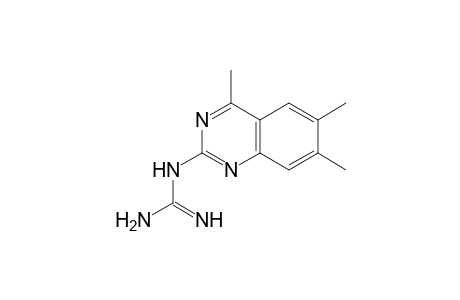 Guanidine, (4,6,7-trimethyl-2-quinazolinyl)-