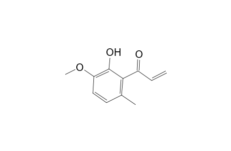 2-Propen-1-one, 1-(2-hydroxy-3-methoxy-6-methylphenyl)-