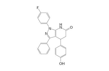6H-pyrazolo[3,4-b]pyridin-6-one, 1-(4-fluorophenyl)-1,4,5,7-tetrahydro-4-(4-hydroxyphenyl)-3-phenyl-
