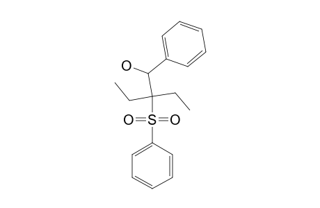 2-ETHYL-1-PHENYL-2-(PHENYL-SULFONYL)-BUTAN-1-OL