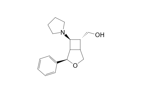 (2-exo-Phenyl-7-exo-(pyrrolidin-1-yl)-3-oxabicyclo[3.2.0]-heptan-6-endo-yl)methanol