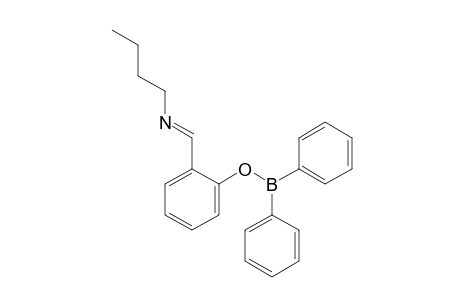 N-Butyl-o-[(diphenylboryl)oxy]benzylidenimine