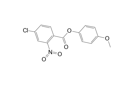 4-Methoxyphenyl 4-chloro-2-nitrobenzoate