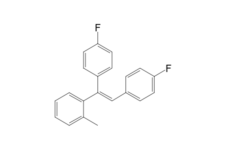 (E)-1-(2-o-Tolyl-2-p-fluorophenylvinyl)-4-fluoro benzene