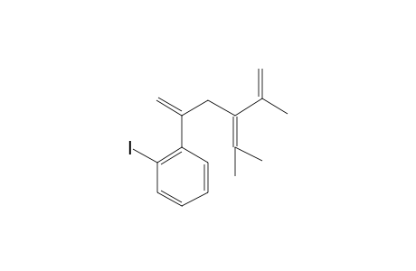 4-Isopropylidene-5-methylene-2-(2-iodophenyl)-1-hexene