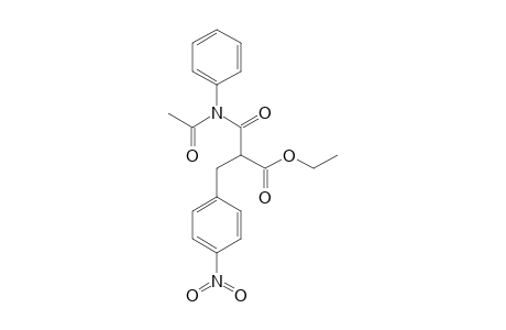 3-(acetyl-phenyl-amino)-3-keto-2-(4-nitrobenzyl)propionic acid ethyl ester