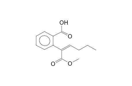 2-(2-CARBOXYPHENYL)-2-HEXENOIC ACID, METHYL ESTER