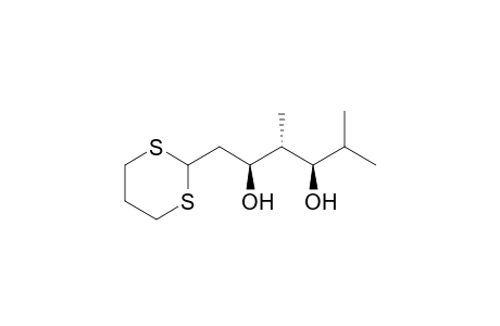 2-[(2S,3S,4R)-2,4-Dihydroxy-3,5-dimethylhexyl]-1,3-dithiane