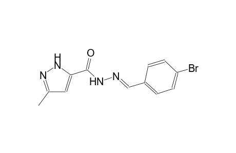 N'-[(E)-(4-bromophenyl)methylidene]-3-methyl-1H-pyrazole-5-carbohydrazide