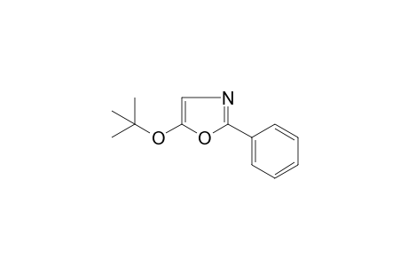 5-[(2-methylpropan-2-yl)oxy]-2-phenyl-1,3-oxazole