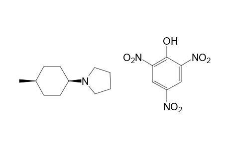 1-(4-methylcyclohexyl)pyrrolidine, picrate (isomer)