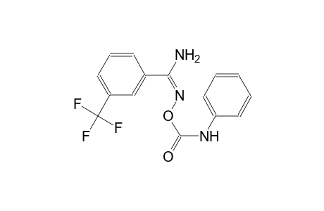 1-((E)-amino{[(anilinocarbonyl)oxy]imino}methyl)-3-(trifluoromethyl)benzene