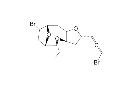 (1R*,4R*,6S*,7S*,9R*,10R*,12R*,13R*)-1,10-DIBROMO-4:7,6:13,9:12-TRISEPOXY-PENTADECA-1,2-DIENE