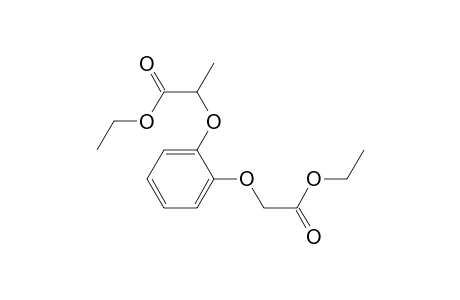 Propanoic acid, 2-[2-(2-ethoxy-2-oxoethoxy)phenoxy]-, ethyl ester