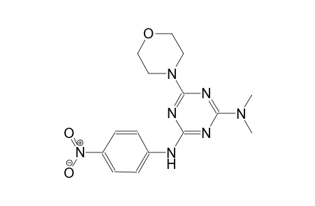 1,3,5-triazine-2,4-diamine, N~2~,N~2~-dimethyl-6-(4-morpholinyl)-N~4~-(4-nitrophenyl)-