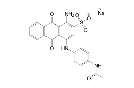 1-Amino-2-sulfo-4-(4'-acetamidoanilino)anthrachinon