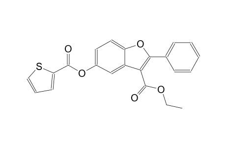 ethyl 2-phenyl-5-[(2-thienylcarbonyl)oxy]-1-benzofuran-3-carboxylate