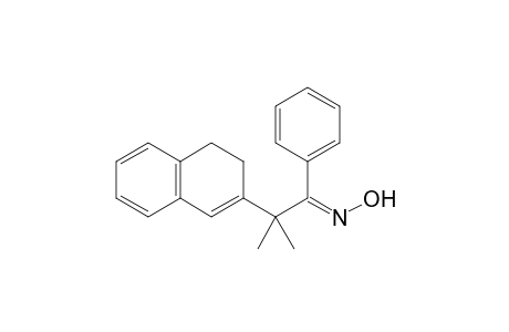 (NE)-N-[2-(3,4-dihydronaphthalen-2-yl)-2-methyl-1-phenyl-propylidene]hydroxylamine