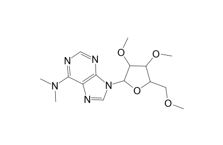9-[3,4-dimethoxy-5-(methoxymethyl)-2-oxolanyl]-N,N-dimethyl-6-purinamine