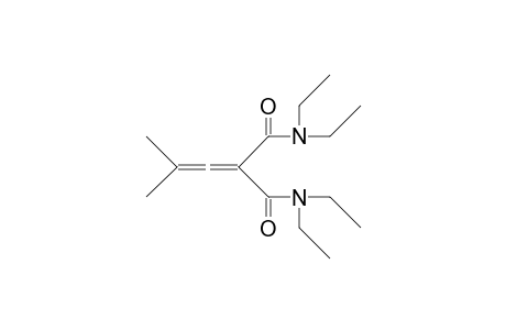 1,1-Bis(N,N-diethyl-carbamoyl)-3-methyl-buta-1,2-diene