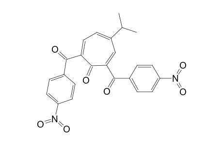 2,7-Bis(4-nitrobenzoyl)-4-isopropyltropone