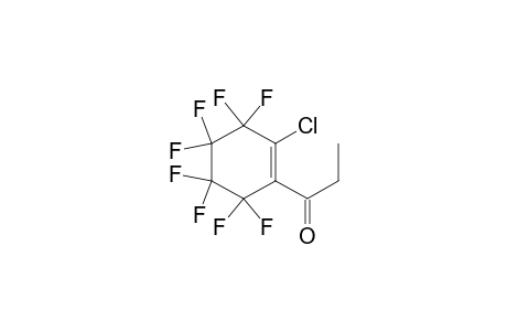 1-chloro-3,3,4,4,5,5,6,6-octafluoro-2-propionylcyclohexene