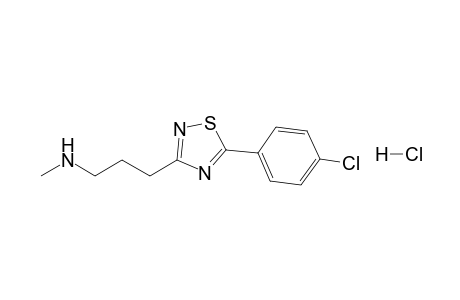 3-(3-Methylaminopropyl)-5-(4-chlorophenyl)-1,2,4-thiadiazole hydrochloride