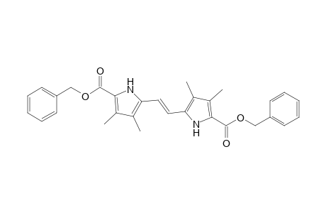 trans-1,2-Bis(5-(benzyloxycarbonyl)-3,4-dimethyl-2-pyrrolyl)ethene
