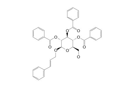 CINNAMYL-2,3,4-TRI-O-BENZOYL-BETA-D-GLUCOPYRANOSIDE