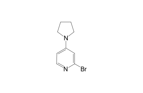 2-Bromo-4-pyrrolidylidin-1-yl)pyridine