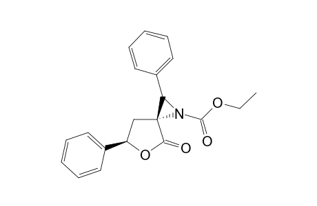2,6-Diphenyl-4-oxo-5-oxa-1-ethoxycarbonyl-1-azaspiro[2,4]bicyclheptane isomer
