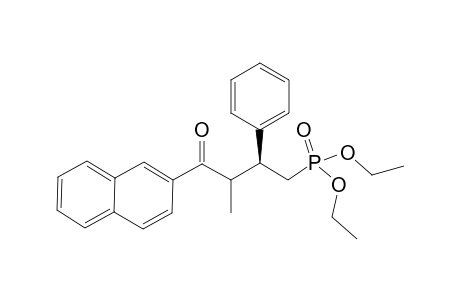 Diethyl (2S,3S)-(-)-(3-methyl40(2'-naphthyl)-4-oxo-2-phenylbutyl)phosphonate