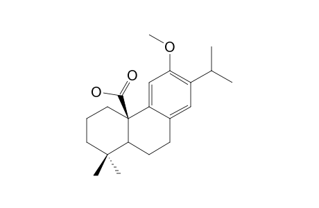 (4aR)-6-methoxy-1,1-dimethyl-7-propan-2-yl-2,3,4,9,10,10a-hexahydrophenanthrene-4a-carboxylic acid