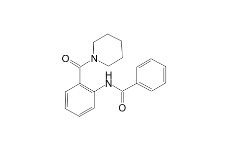 N-[2-(1-Piperidinylcarbonyl)phenyl]benzamide