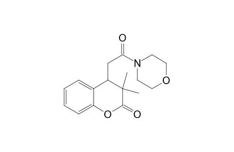 4-{[(N-Furylamino)carbonyl]methyl}-3,3-dimethyl-3,4-dihydrobenzopyran-2H-2-one