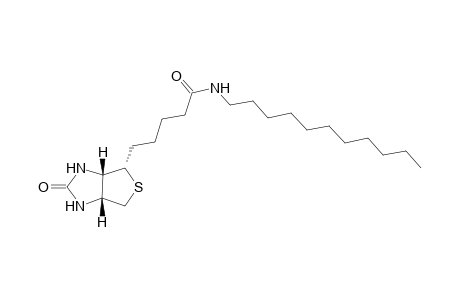 5-[(3aS,4S,6aR)-2-keto-1,3,3a,4,6,6a-hexahydrothien[3,4-d]imidazol-4-yl]-N-undecyl-valeramide