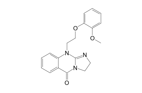 imidazo[2,1-b]quinazolin-5(3H)-one, 2,10-dihydro-10-[2-(2-methoxyphenoxy)ethyl]-