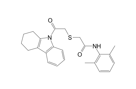acetamide, N-(2,6-dimethylphenyl)-2-[[2-oxo-2-(1,2,3,4-tetrahydro-9H-carbazol-9-yl)ethyl]thio]-